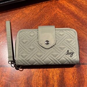 Lug RFID Foxtrot Wallet in Sage